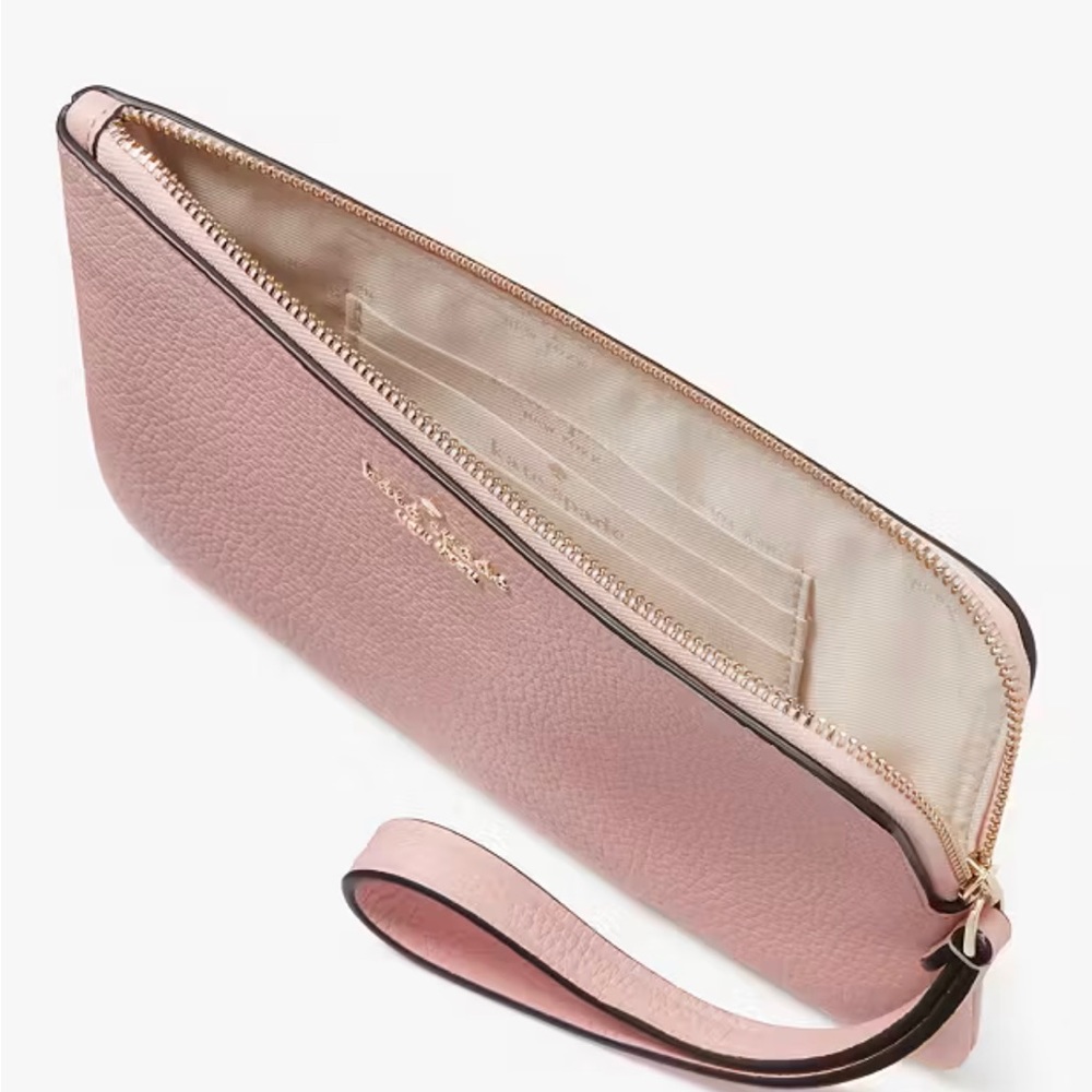 NWT ♠️Kate Spade ♠️ Leila Medium L-Zip Wristlet